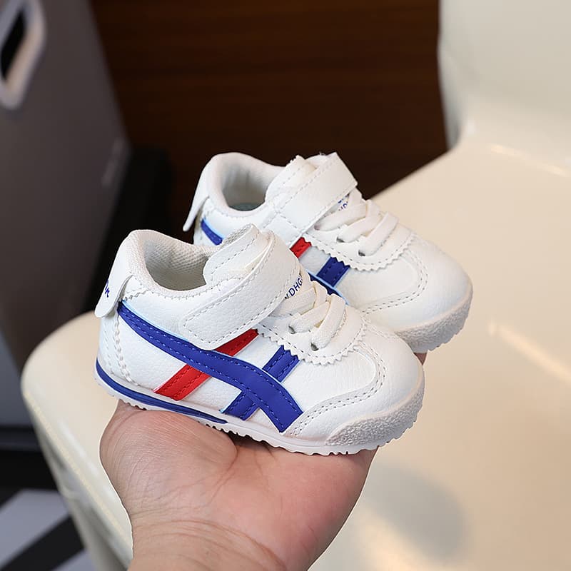 0-3 years old 1 baby shoes spring and autumn forrest shoes soft bottom baby white shoes non-slip children's walking shoes men's and women's sports shoes 4