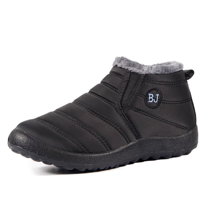 Winter umbrella waterproof cotton boots for men and women large size short-cut low-top snow boots non-slip boots to prevent cold and keep warm 6