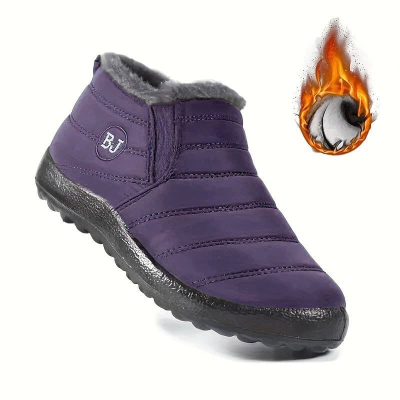 Winter umbrella waterproof cotton boots for men and women large size short-cut low-top snow boots non-slip boots to prevent cold and keep warm 7