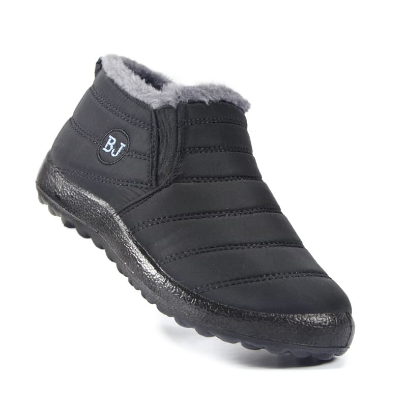 Winter umbrella waterproof cotton boots for men and women large size short-cut low-top snow boots non-slip boots to prevent cold and keep warm 10