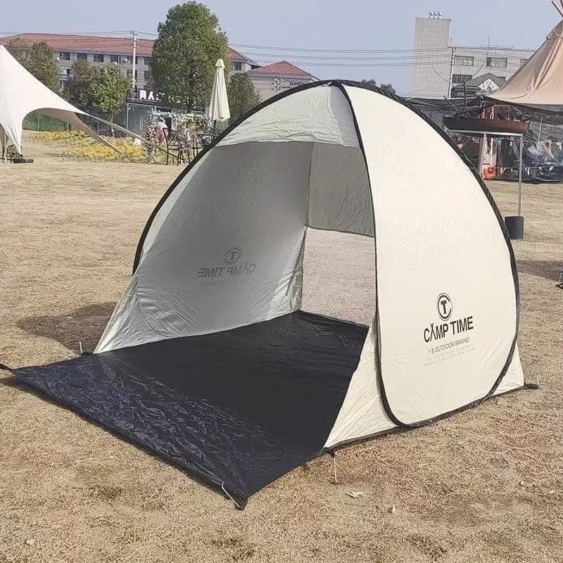 Outdoor tent beach lawn opens in one second, waterproof, sunscreen, leisure outdoor camping, automatic fast folding sunshade 2