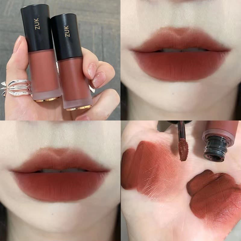 zuk Xiaoman waist lip glaze lip mud women's matte matte velvet long-lasting non-fading non-stick cup lipstick affordable price for students 2