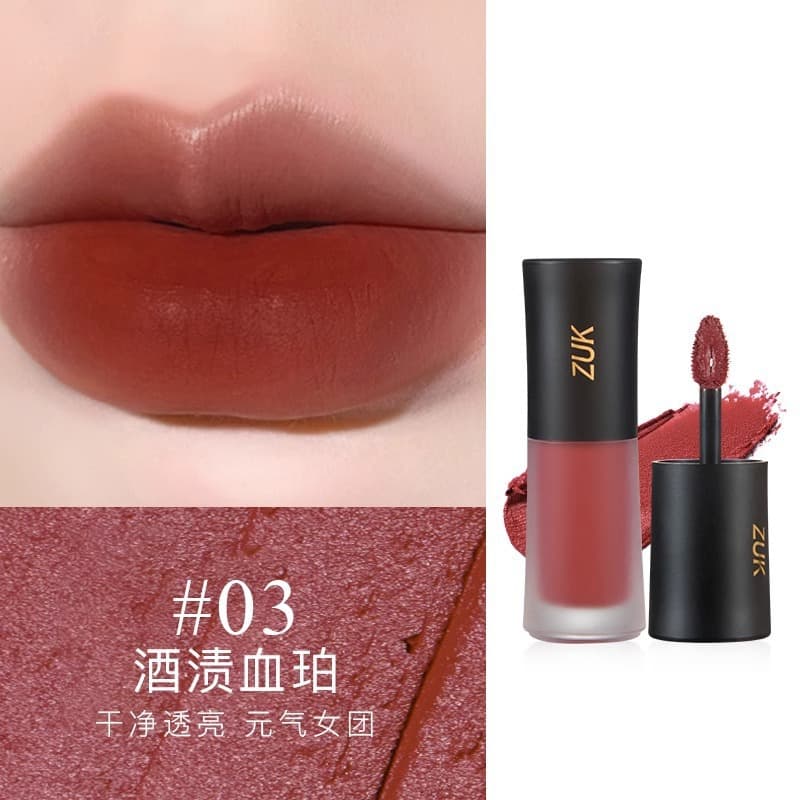 zuk Xiaoman waist lip glaze lip mud women's matte matte velvet long-lasting non-fading non-stick cup lipstick affordable price for students 9
