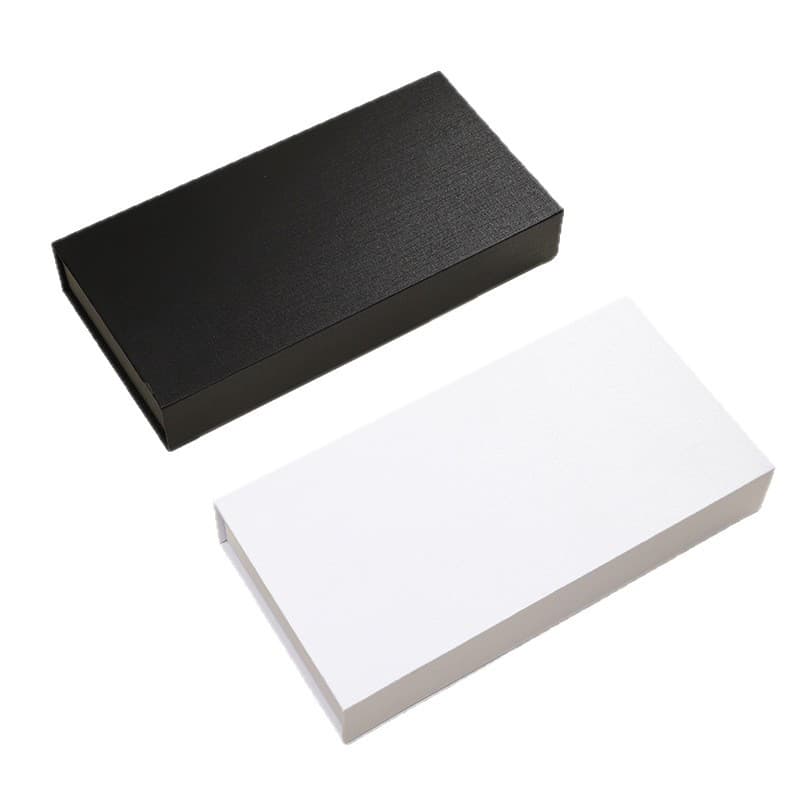Simple flip-top gift box, universal magnetic book-shaped gift box, holiday eye mask, scarf gift box, thickened packaging empty box 6