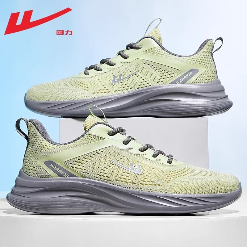 Pull back men's shoes 2025 new sports shoes for men spring and autumn mesh breathable lightweight soft sole shock-absorbing running shoes for men 9