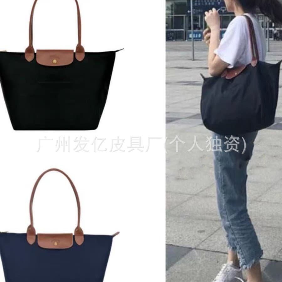 Cross-border high version French dragon inlaid bag tote bag 70th anniversary embroidered shoulder handbag large capacity women's dumpling bag 1