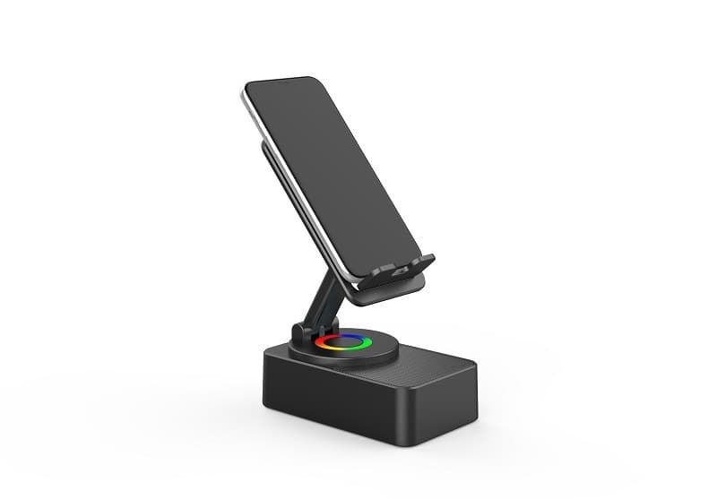 Three-in-one mobile phone holder, Bluetooth small speaker, rotatable, foldable lantern, desktop, multifunctional audio, portable 7