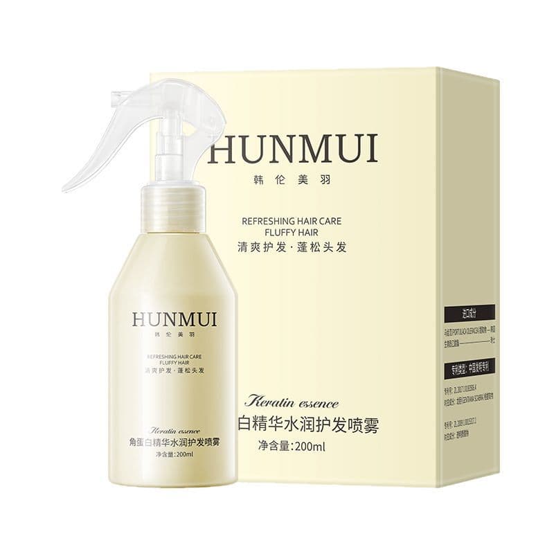 Han Lun Meiyu Keratin Essence Moisturizing Hair Care Spray Smooth and non-greasy leave-in hair care conditioner spray 6