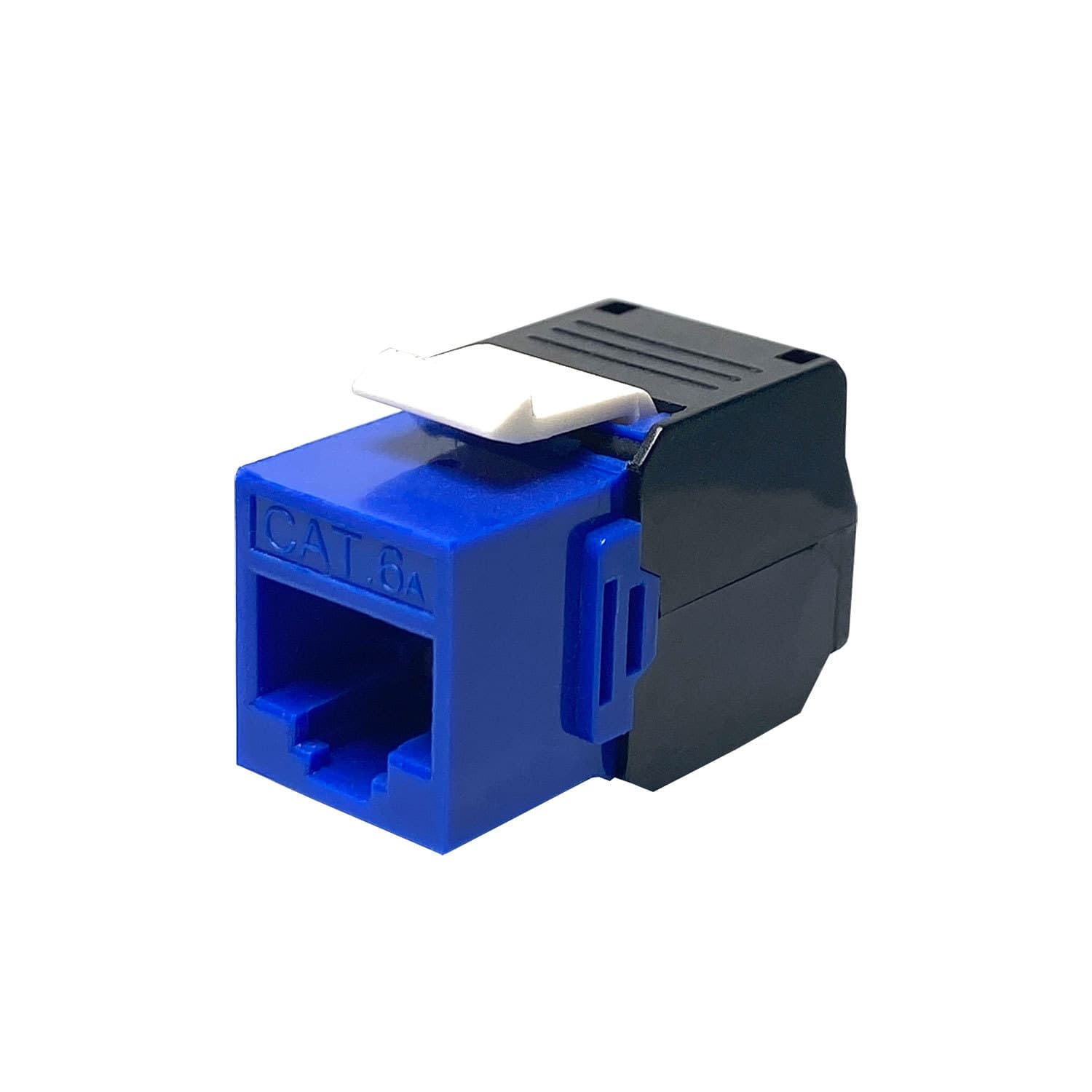 Category 6e free unshielded 180-degree gigabit socket integrated wiring network cable patch panel plug CAT6A module 7