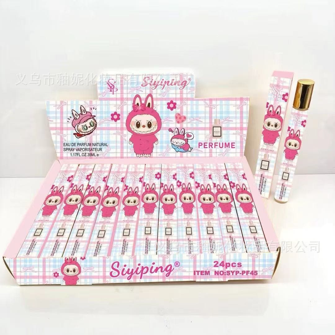 SYP cross-border hot-selling cute cartoon toy perfume set long-lasting high-end light fragrance fresh body spray 7