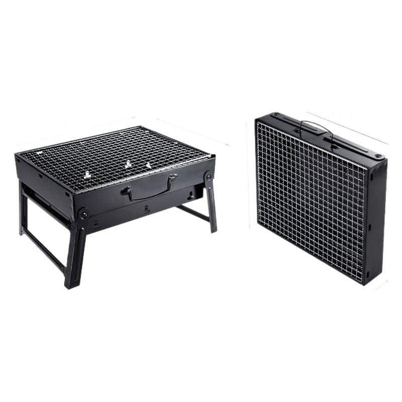 BBQ grill, household outdoor grill, portable charcoal barbecue tools, skewers, full set of courtyard charcoal grill wholesale 5