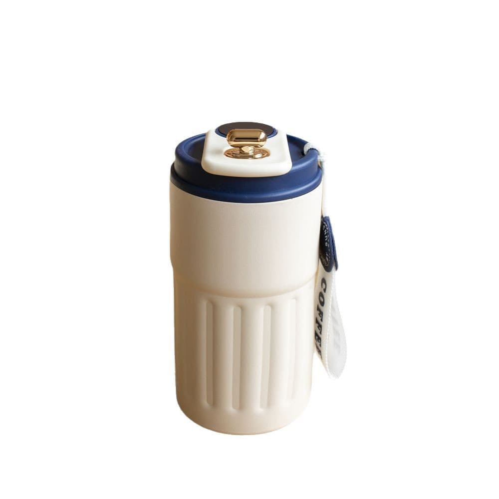 Intelligent temperature display coffee cup, vacuum 316 stainless steel thermos cup, girls' high-looking car-mounted anti-fall water cup 6