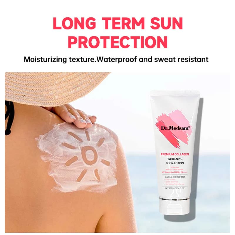 Best-selling cross-border body cream, Korean brightening body lotion SPF50+++, Vietnamese anti-dandruff body lotion, anti-dandruff cream 3