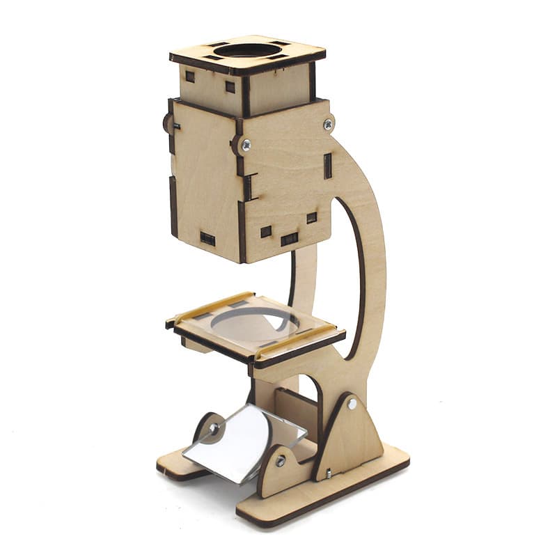 Microscope experiment 2 steam education diy technology small production science small invention science and education toys experimental teaching aids 3