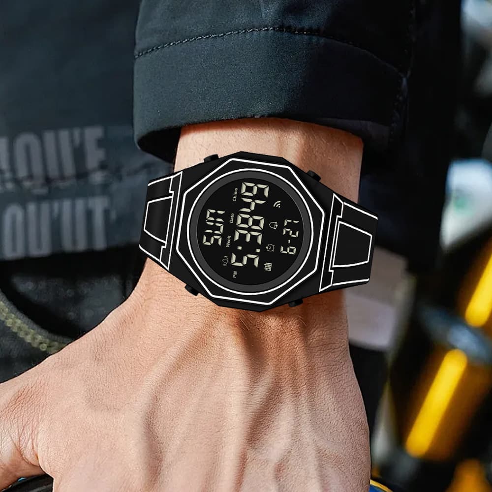 Men's high-end waterproof women's watch, popular plastic men's quartz watch in Southeast Asia and the Middle East 3