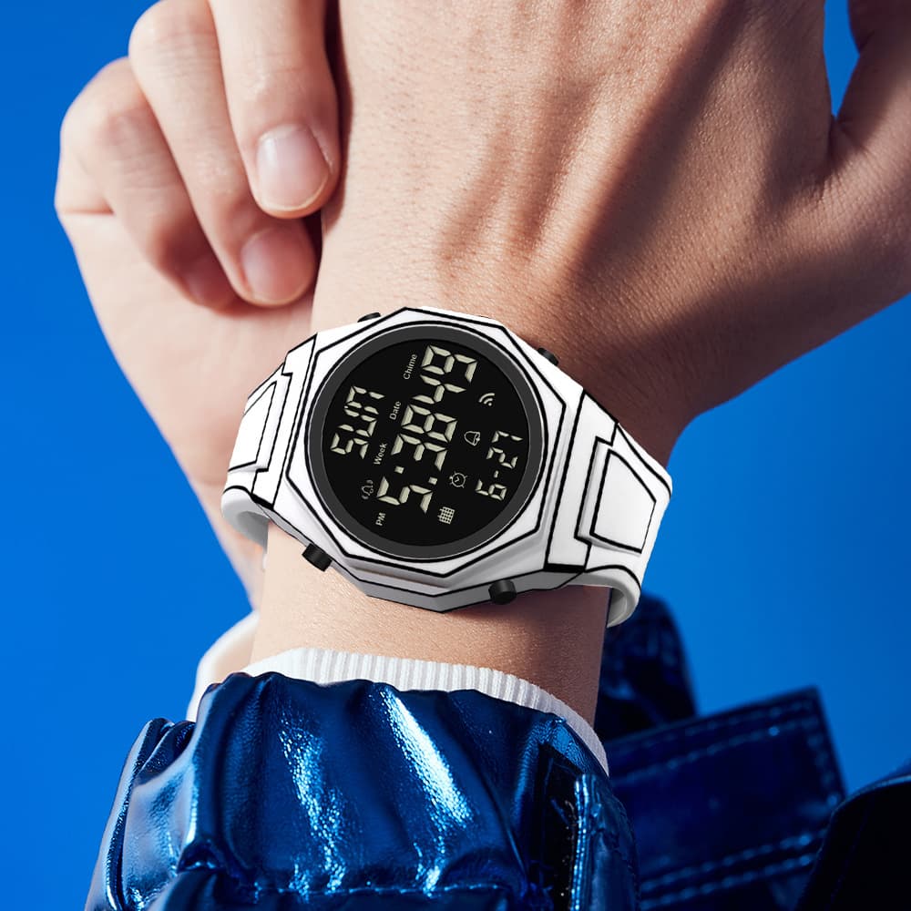 Men's high-end waterproof women's watch, popular plastic men's quartz watch in Southeast Asia and the Middle East 4