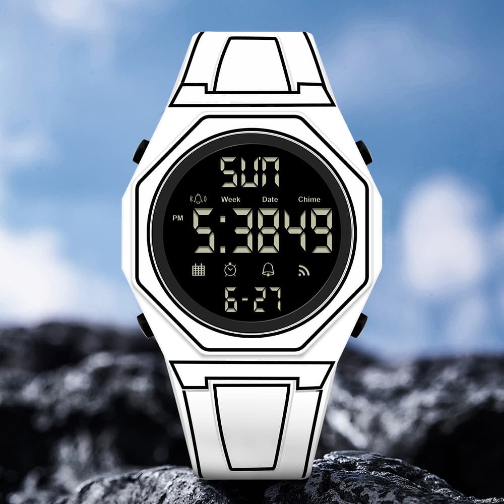 Men's high-end waterproof women's watch, popular plastic men's quartz watch in Southeast Asia and the Middle East 5