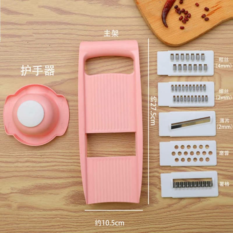 Potato shred artifact grating slicer household multifunctional kitchen vegetable cutter shredder grater cutting board 8