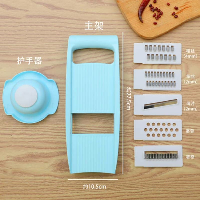 Potato shred artifact grating slicer household multifunctional kitchen vegetable cutter shredder grater cutting board 9
