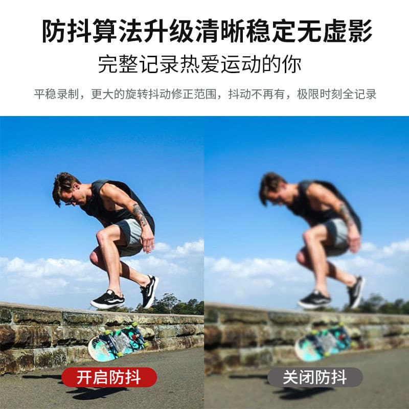 Cross-border supply bare metal waterproof 4k sports camera underwater diving anti-shake riding motorcycle camera recorder 4
