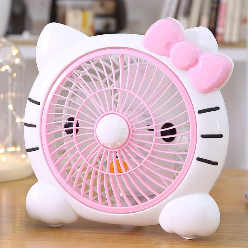 Desktop mini small fan dormitory cartoon small fan home desktop portable small fan gift wholesale 2