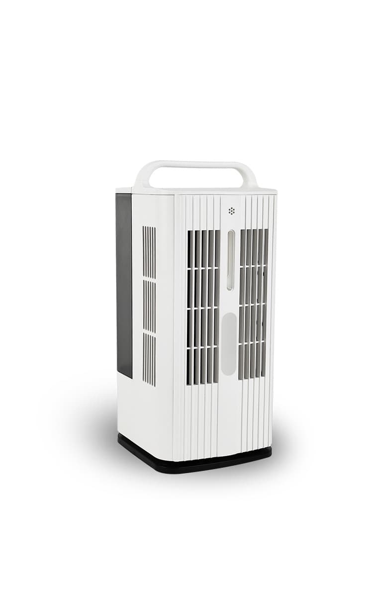 New portable ice mist air conditioning fan small air cooler spray fan household intelligent humidification desktop fan colorful lamp 7
