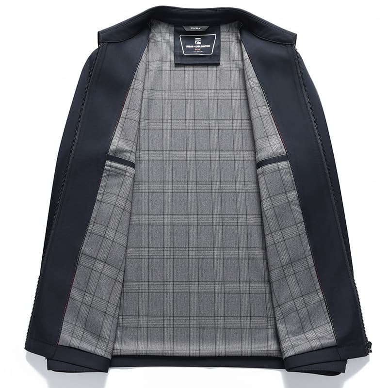 2025 new business lapel middle-aged and elderly dad cadre jackets for spring wear men's executive jackets 6