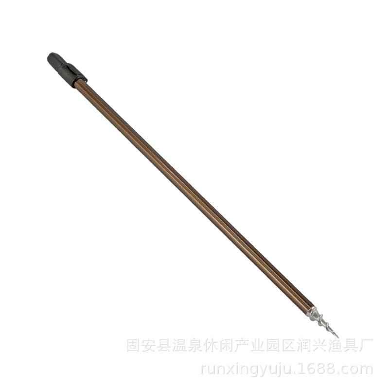 European carp fishing sea rod bracket ground-inserted aluminum alloy jointed rod with multiple specifications freely telescopic and rotating ground-inserted fishing gear supplies 6