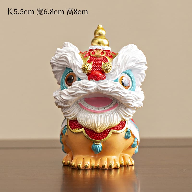 Guochao Foshan Lion Dance Creative Cultural and Creative Gift Set Company Events Send Customers Foreigners Souvenirs and Holiday Gifts 3
