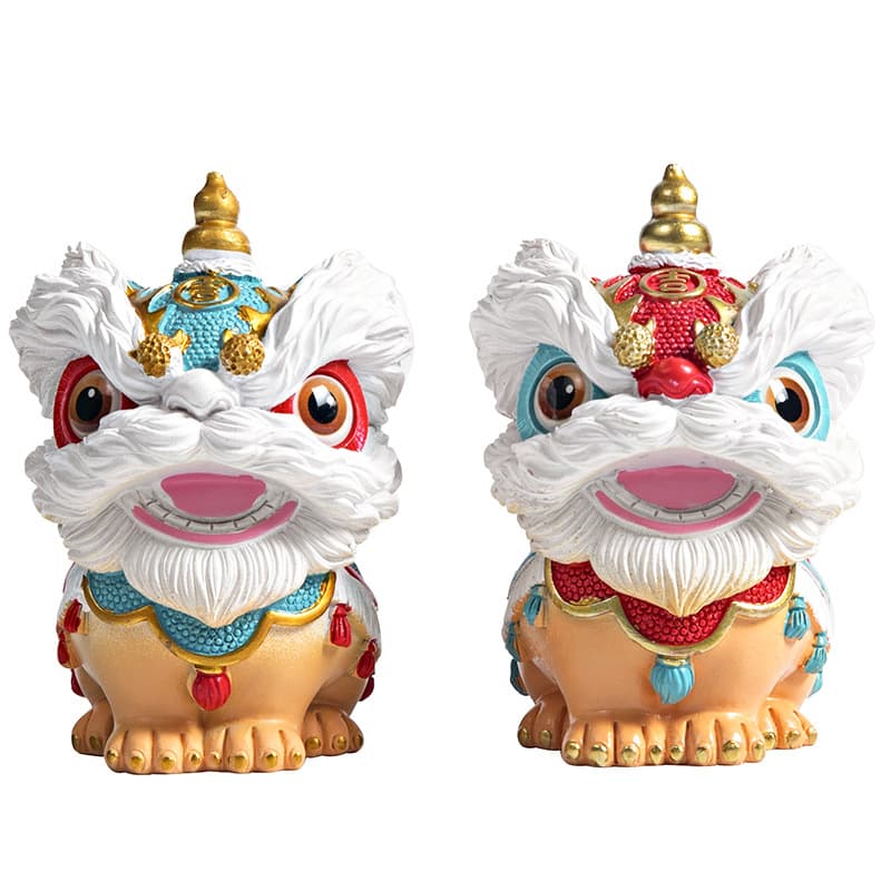 Guochao Foshan Lion Dance Creative Cultural and Creative Gift Set Company Events Send Customers Foreigners Souvenirs and Holiday Gifts 6