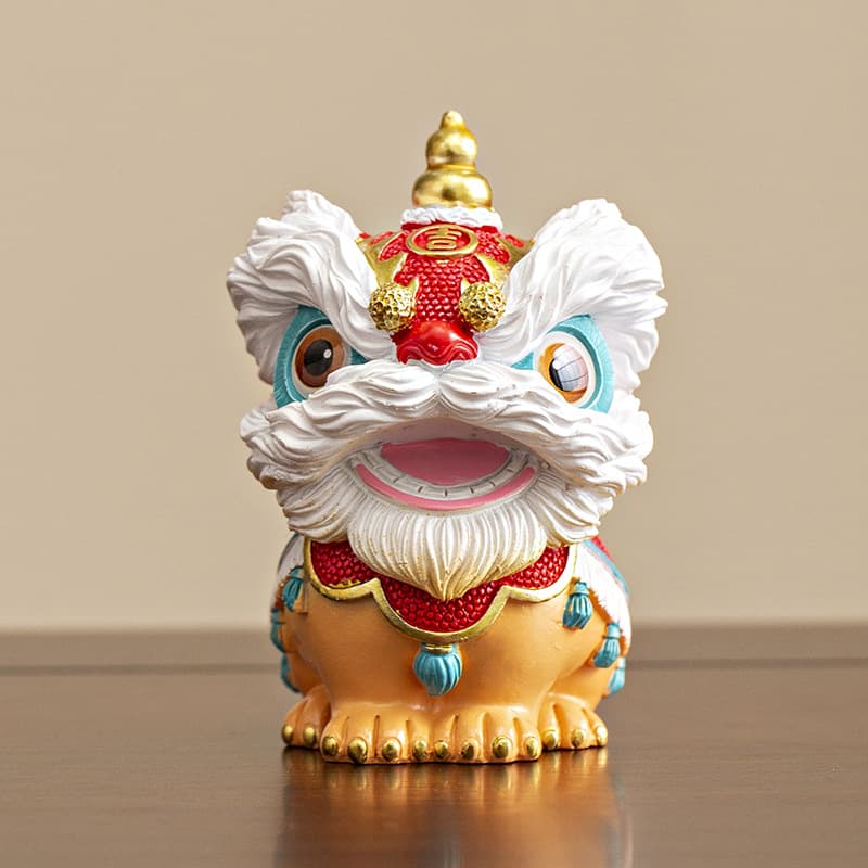 Guochao Foshan Lion Dance Creative Cultural and Creative Gift Set Company Events Send Customers Foreigners Souvenirs and Holiday Gifts 7
