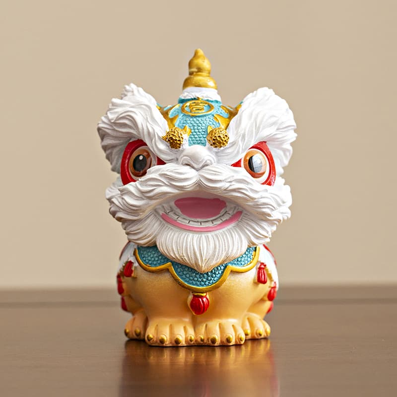 Guochao Foshan Lion Dance Creative Cultural and Creative Gift Set Company Events Send Customers Foreigners Souvenirs and Holiday Gifts 8