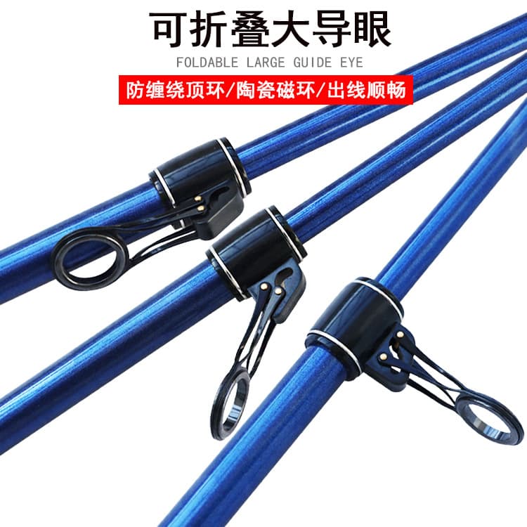 Wholesale Haipo carbon long-section throwing rod 33# telescopic vibrating sea rod fishing rod giant long-distance throwing rod 4