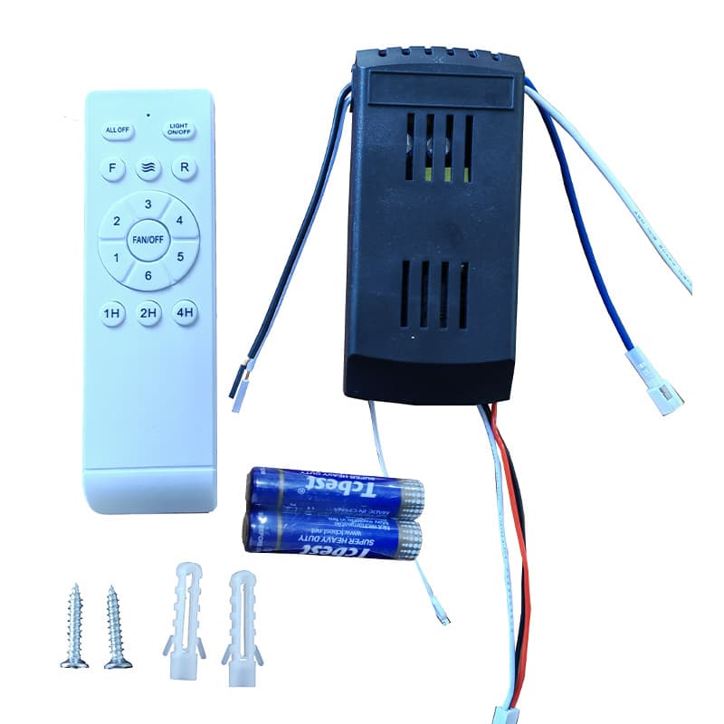 Traditional fan ceiling fan universal remote control 24V DC motor drive controller 15-key 6-speed neutral DC remote control 8