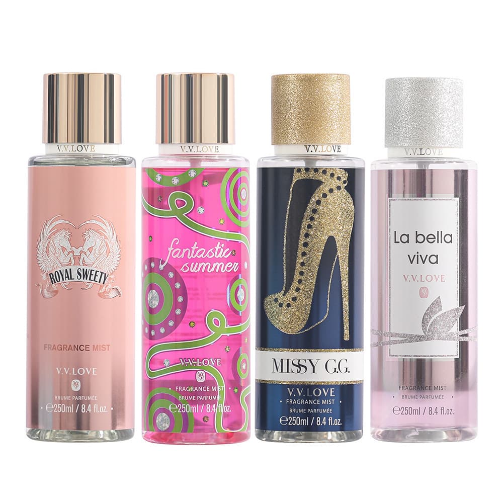 VV LOVE body spray PERFUME 250ML BODY MIST fragrance women's perfume wholesale cross-border 6