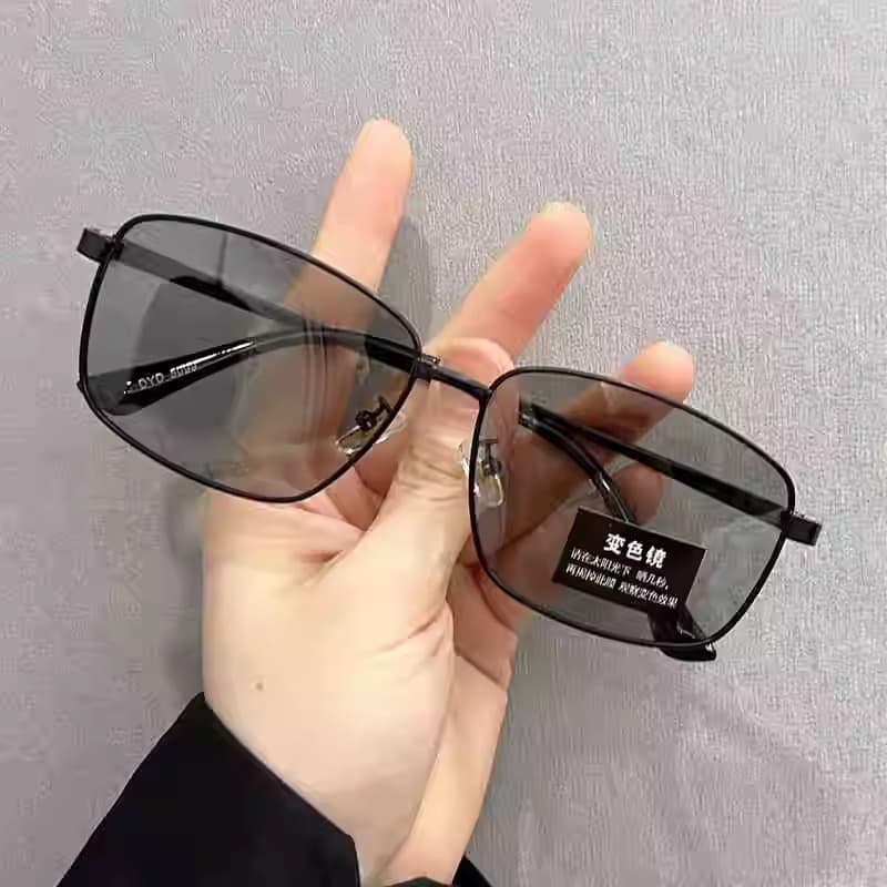 Day and night color-changing sunglasses for men, high-end polarized glasses for driving, men's cycling, fishing and welding sunglasses 9