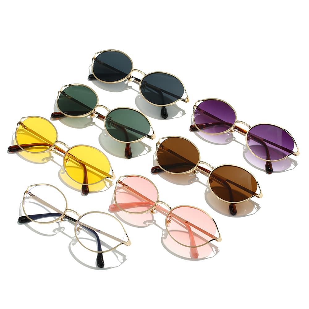 Cool square glasses European and American new sunglasses Internet celebrity sunglasses trendy fashion black glasses big face slimming anti-ultraviolet 3