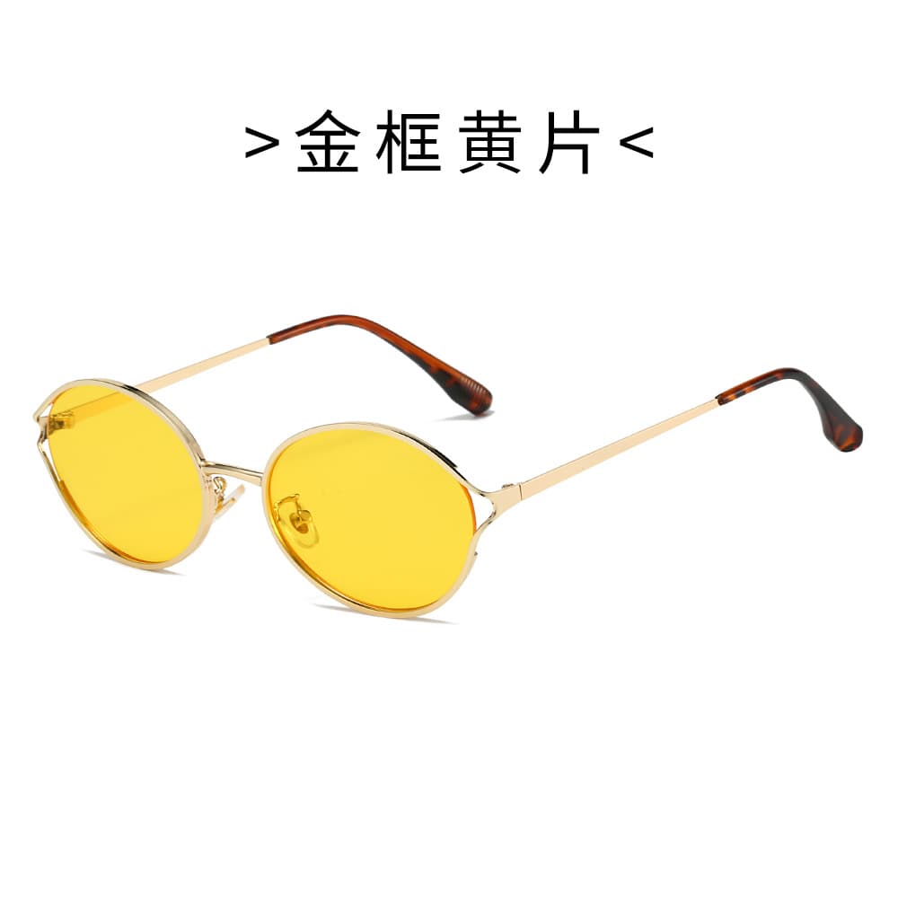 Cool square glasses European and American new sunglasses Internet celebrity sunglasses trendy fashion black glasses big face slimming anti-ultraviolet 8