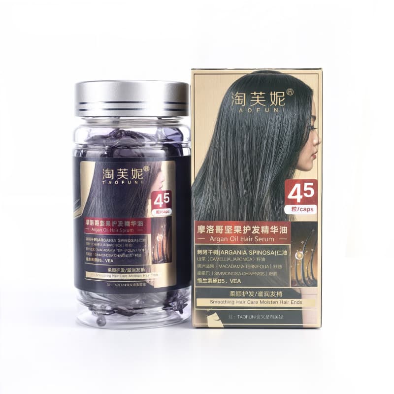 Taofuni Moroccan hair care essential oil capsules cross-border English hair care capsules second-pour essence 6