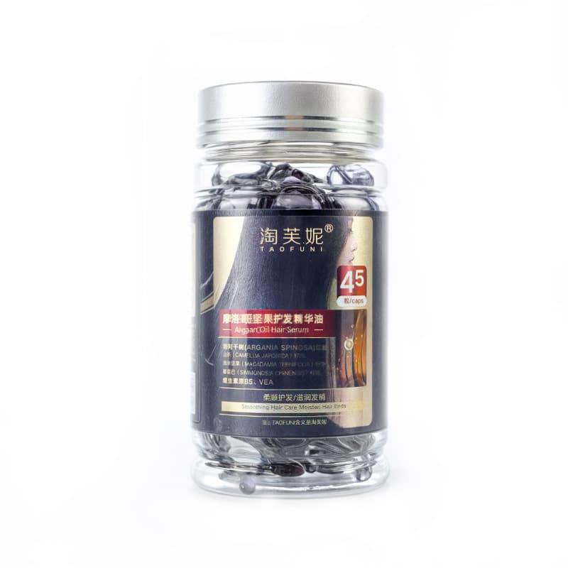 Taofuni Moroccan hair care essential oil capsules cross-border English hair care capsules second-pour essence 8