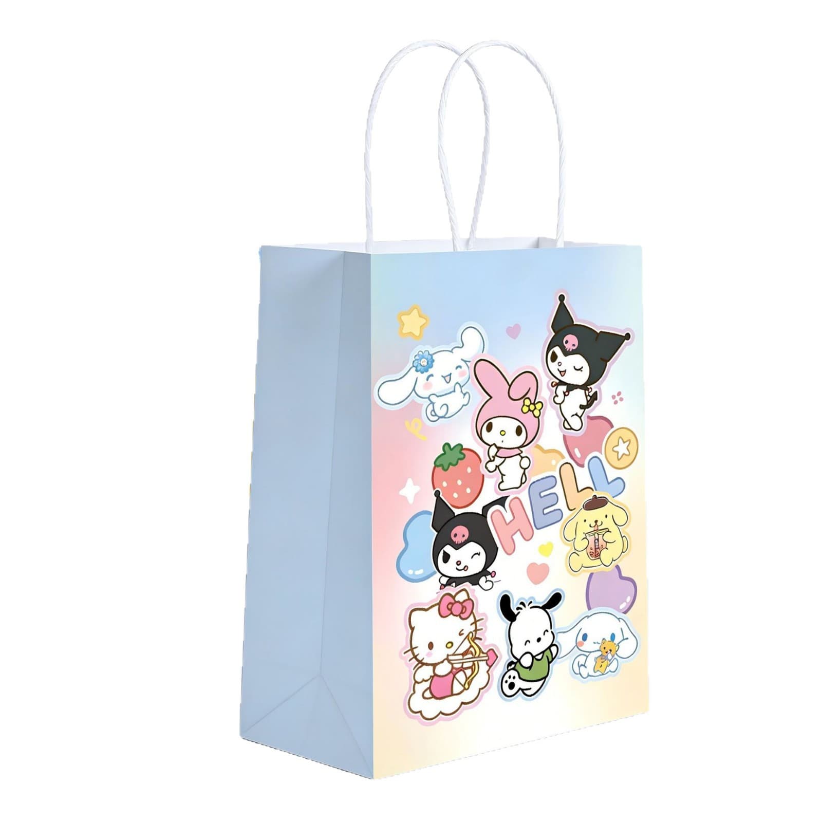 Sanrio Kuromi handbag children's souvenir gift bag school entrance banquet gift packaging paper bag environmentally friendly paper bag 6