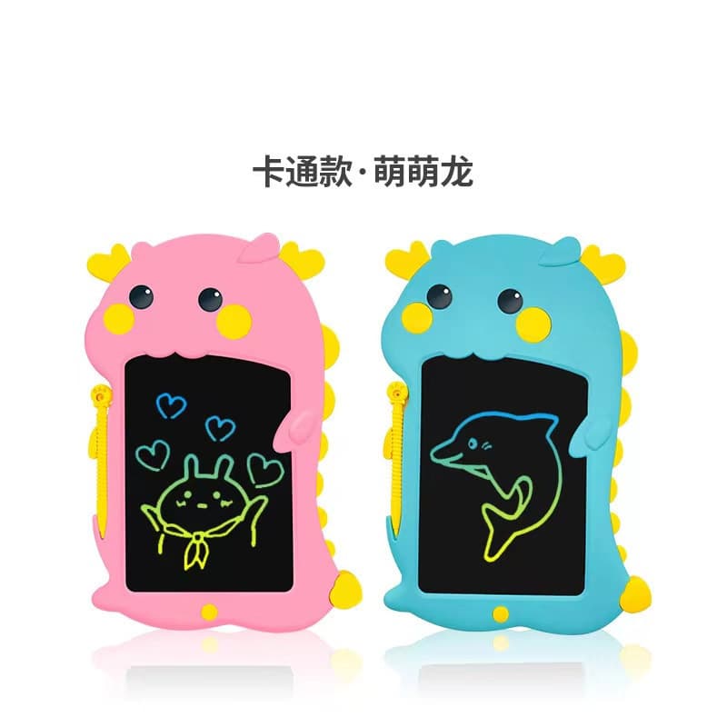 10-inch cartoon cat writing board electronic hand-drawing board baby painting graffiti drawing board erasable LCD handwriting board 8