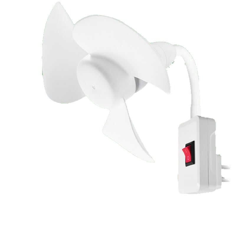 Long USB small fan mini socket handheld desktop small whirlwind kitchen student dormitory bedside plug-in type 6