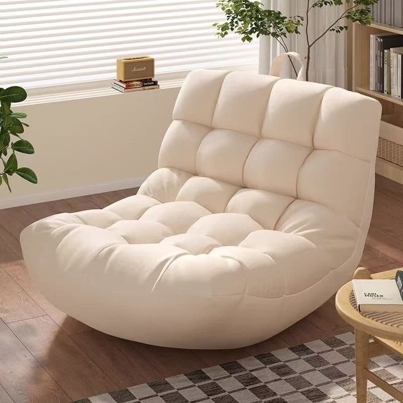 Internet celebrity lazy sofa reclining and sleeping bean bag caterpillar recliner bedroom small sofa balcony leisure single seat 3