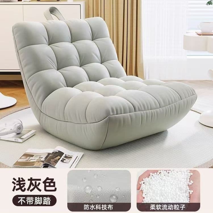 Internet celebrity lazy sofa reclining and sleeping bean bag caterpillar recliner bedroom small sofa balcony leisure single seat 7