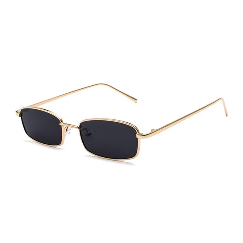Panniang's same retro sunglasses for men, trendy polarized sunglasses for driving, internet celebrity personality, small frame square glasses for women 6