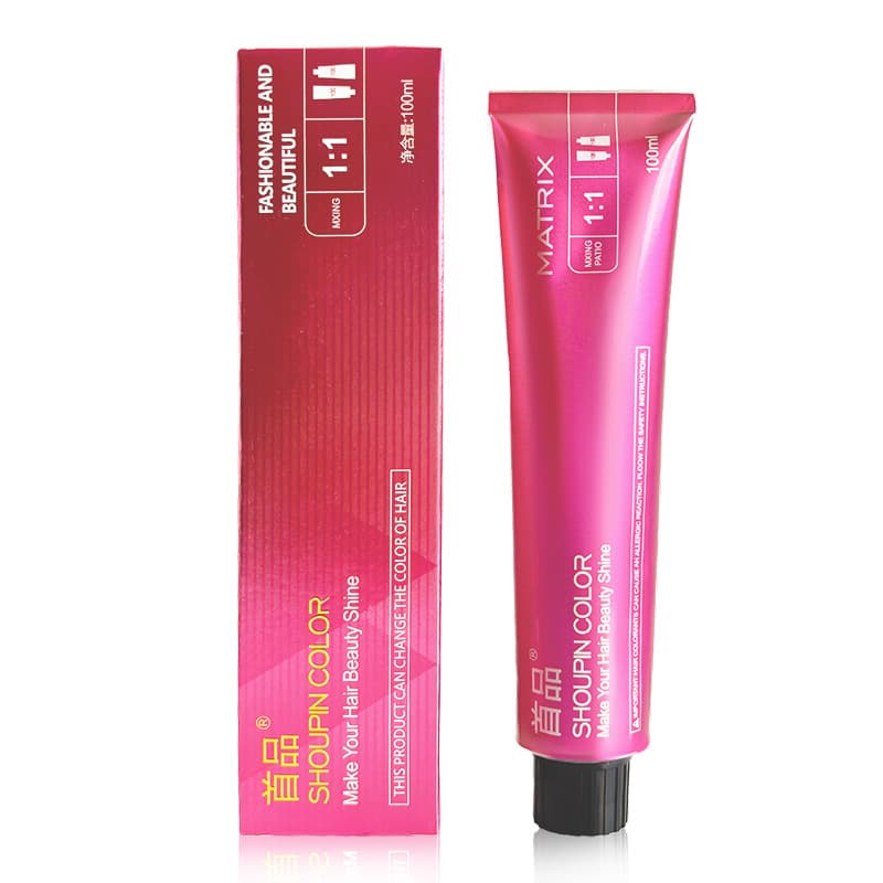 Ammonia-free hair dye cream does not harm the hair and scalp, covers white hair, single color cream, micro-tide color, multi-color barber shop special 6