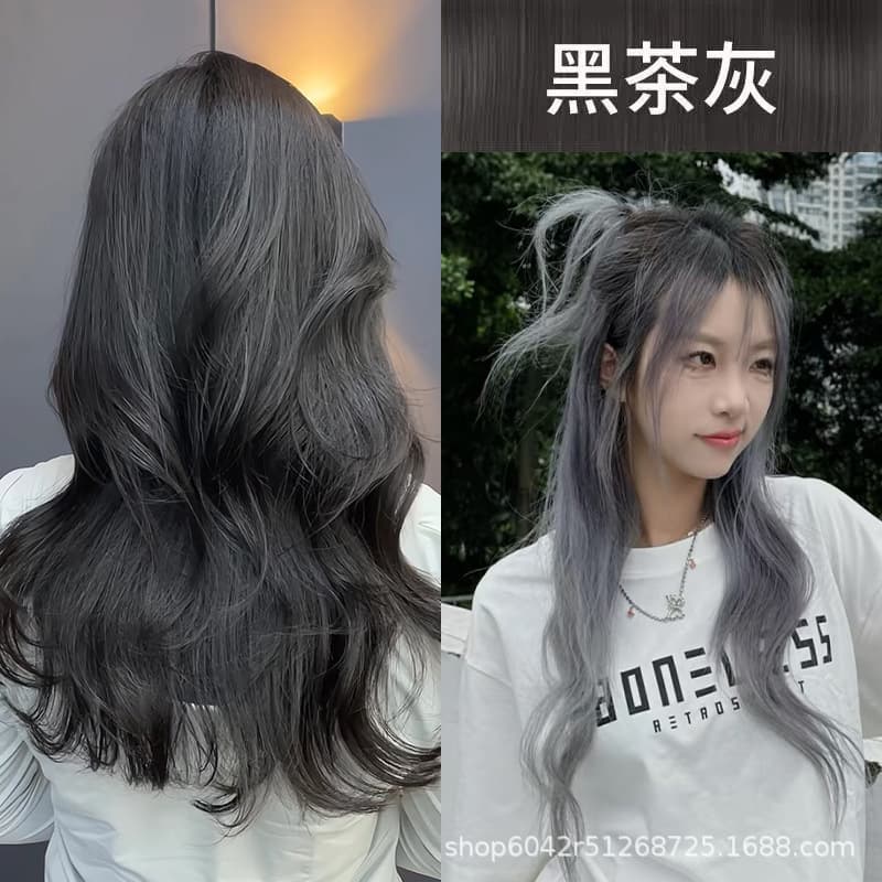 Ammonia-free hair dye cream does not harm the hair and scalp, covers white hair, single color cream, micro-tide color, multi-color barber shop special 9
