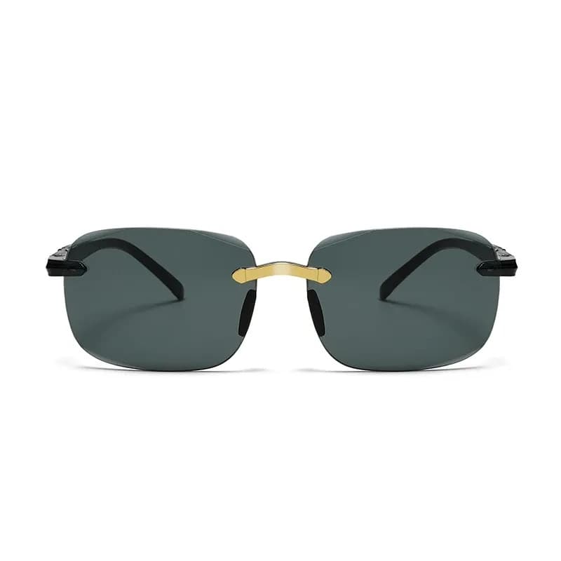 2025 new men's visor sunglasses, anti-UV sunglasses, high-definition driving and fishing glasses, retro glasses, sun protection 6