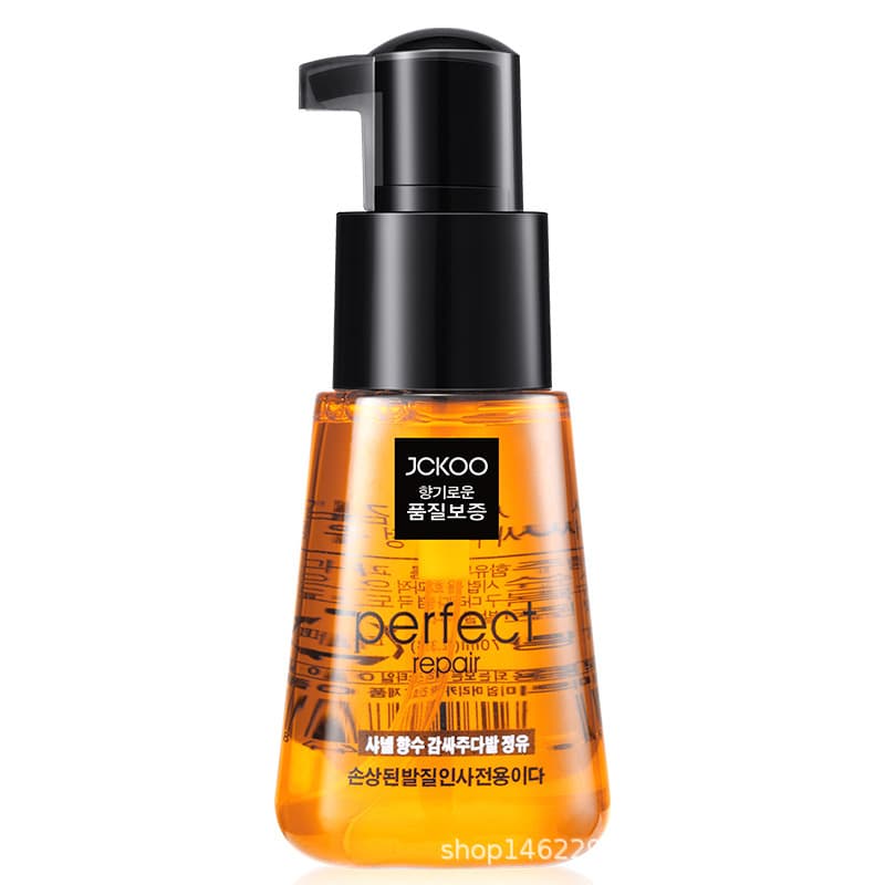 JCKOO Moroccan hair care essential oil for women repairs and improves dry and frizzy hair oil essence to prevent frizz 6